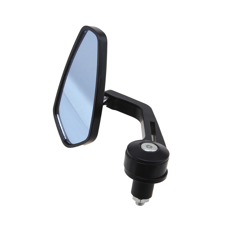 Cross-Border Hot-Selling Motorcycle Modification Accessories Motorcycle Rearview Mirror Diamond-Shaped Modification Anti-Dazzle Modification Curved Rod Rearview Mirror