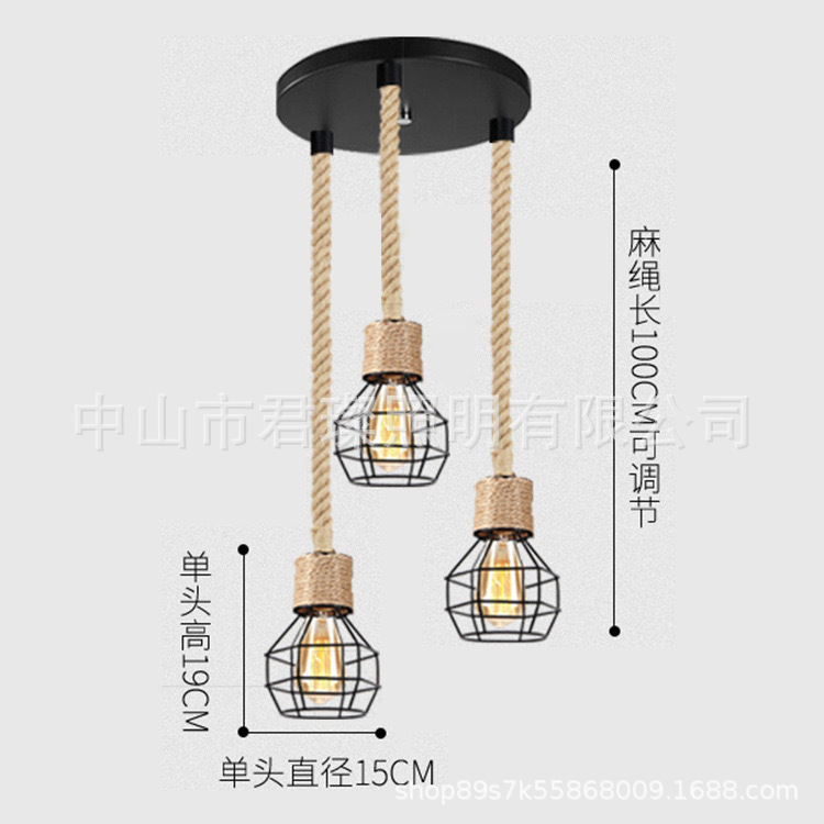 Amz 手榴弾アイアンランプスタンドインダストリアルスタイルシャンデリアレトロアイアンシングルヘッドカフェバーテーブル LED アメリカンダイニングシャンデリア|undefined