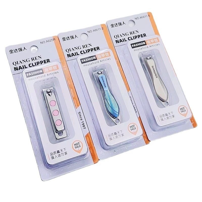 Hombre fuerte al por mayor 2025 nuevo cortaúñas de embalaje independiente grande cortaúñas diagonales cortaúñas planas