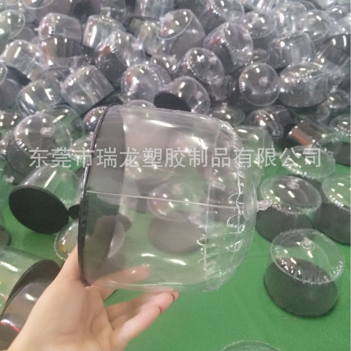 厂家做货PVC充气气包 充气帽托 充气帽撑 充气帽子支撑包 有现货