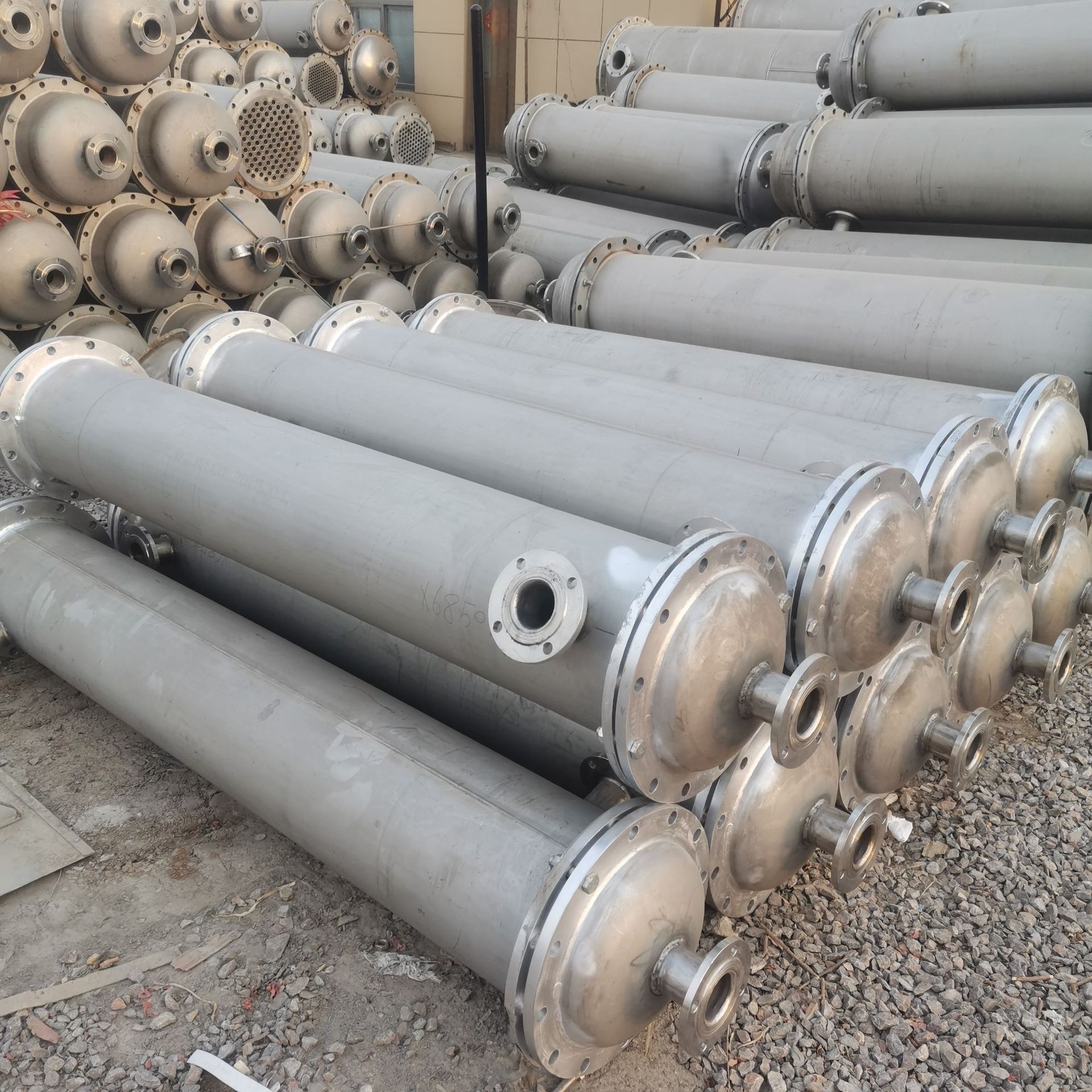 鑫昌九成新35平方304材质不锈钢列管高效冷凝器