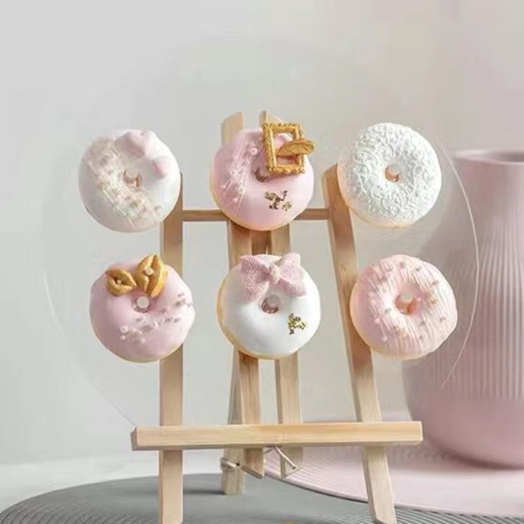 白い金属の鉄芸のデザート台の置物の展示棚のヨーロッパ式の午後のお茶のケーキのお菓子棚の冷たい食事のお茶の休憩台|undefined
