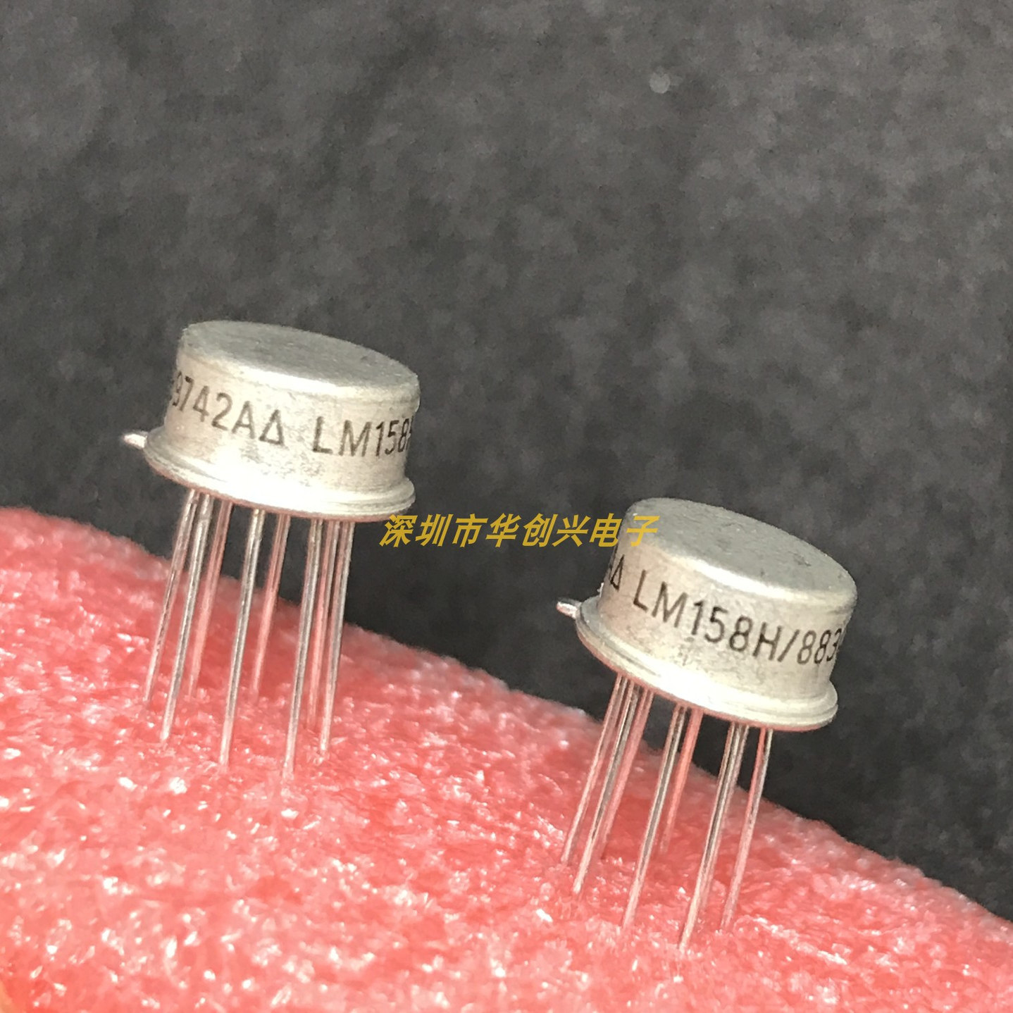 LM158H LM158AH/883  进口美国NS国半军标金封8脚芯片原装现货