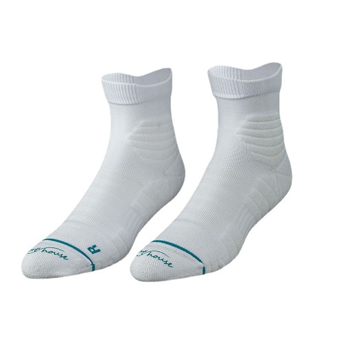 Sport'sHouse men's summer mid-calf breathable professional practical basketball socks low-cut elite socks