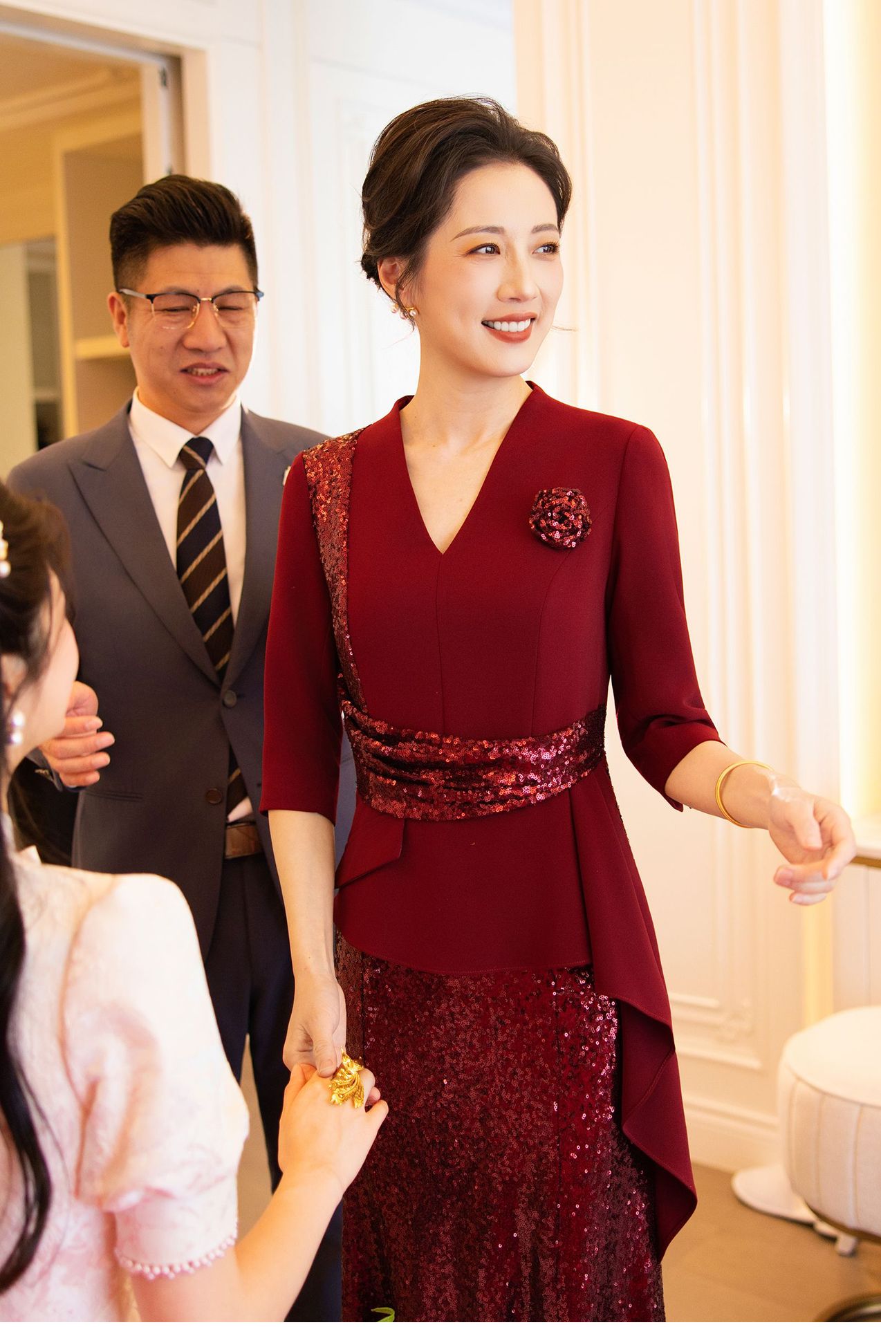 Zhili Mother-in-law Cheongsam 2026 New Model For Young Mothers, Wedding Banquet Outfit, Light Luxury Design, Slimming_ecoleips.com
