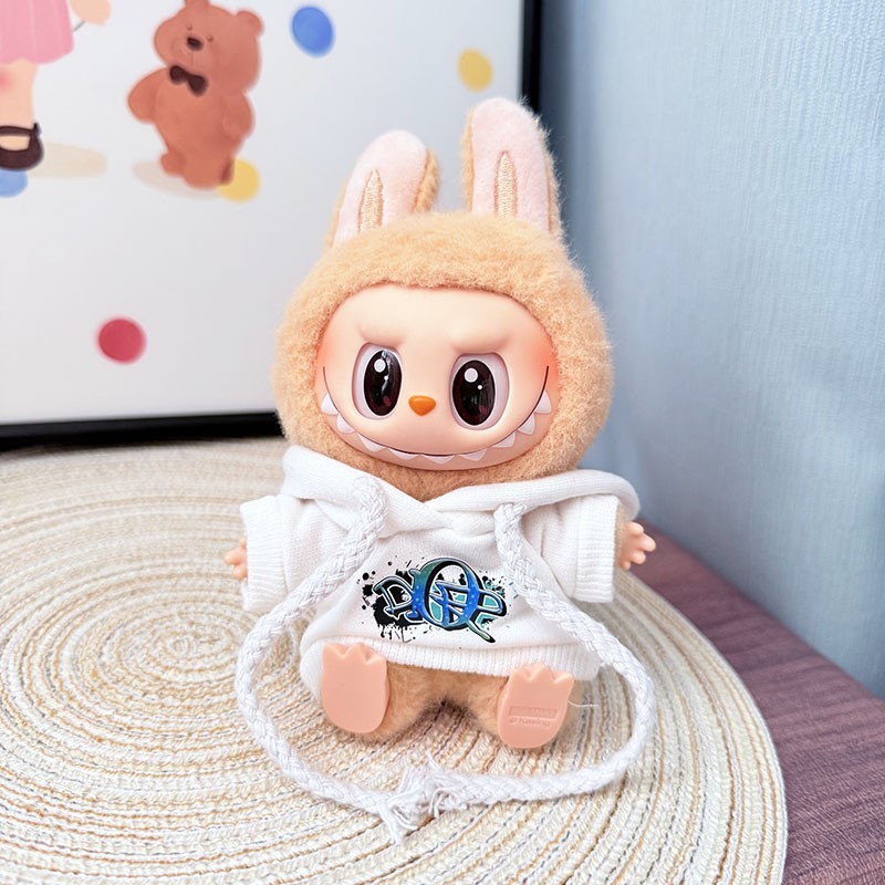 仅衣服] 一/二代La布布衣服挂件拉布布坐坐派对娃衣挂件草莓熊萌|undefined