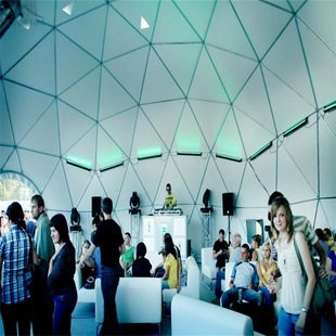 Semi-spherical tent round outdoor pvc commercial tent factory rental for Sale at affordable price