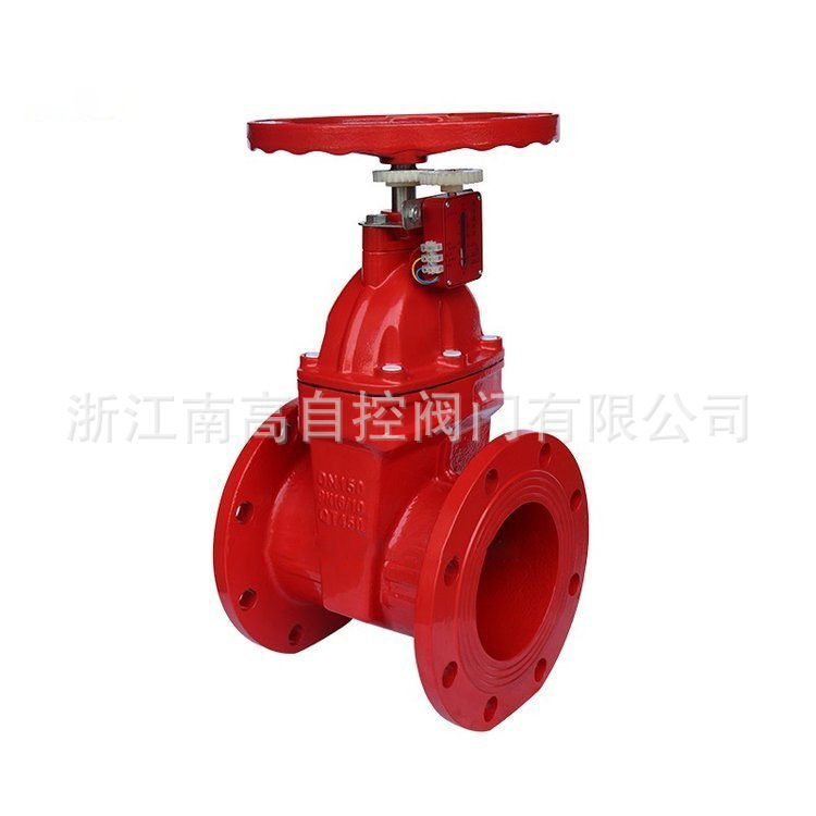 卡箍式信号弹性座封暗杆闸阀XZ45X-10Q 耐腐蚀性能强 南高阀门