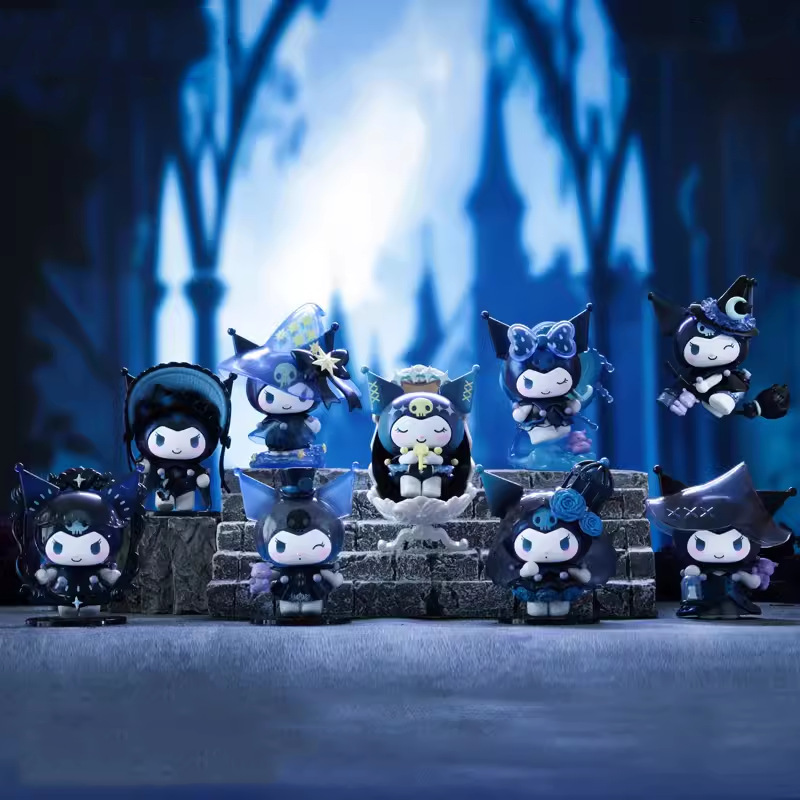 サンリオクロミ魔女の祭りシリーズブラインドボックス潮游びフィギュア人形テーブル置物女性プレゼント|undefined