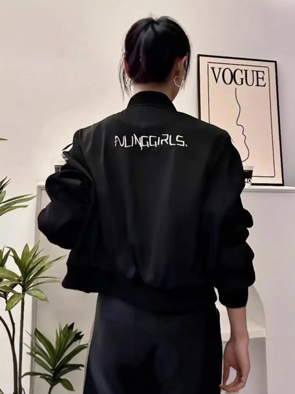 2025春秋立领棒球服短外套女新款小个子休闲时尚百搭短款夹克上衣|undefined