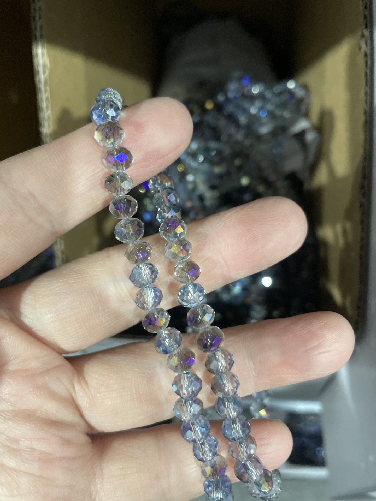 Semi -transparent purple