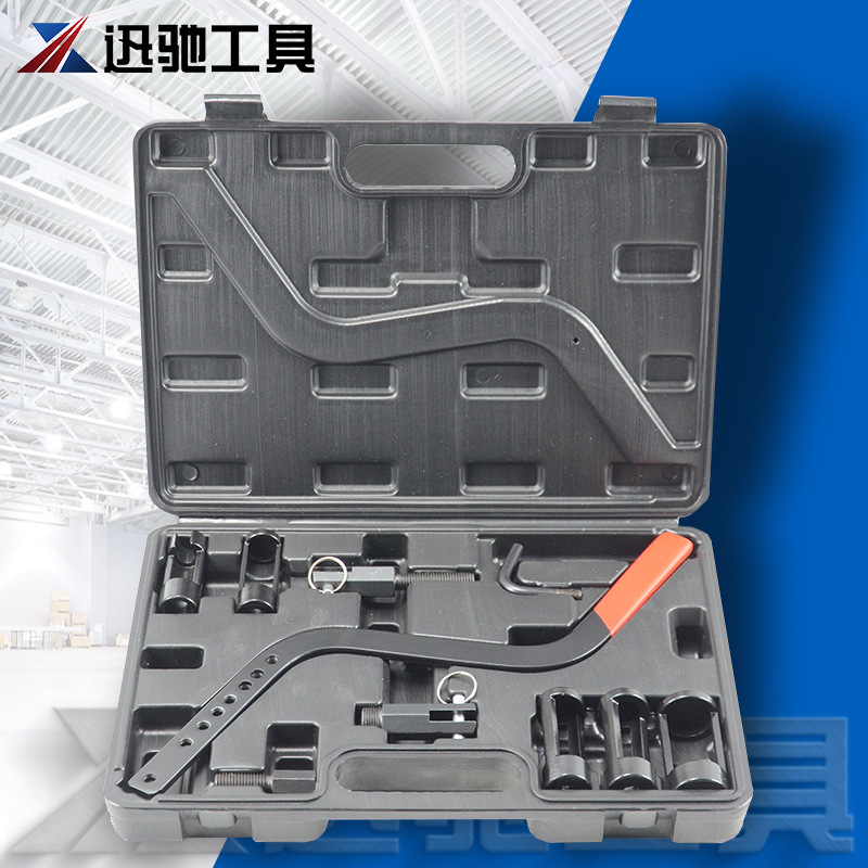 10件套免拆式凡尔钳免拆式气门弹簧拆装工具免拆钳机修工具套碳钢