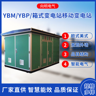 Special Substation Pre-Assembled Substation Complete Set Manufacturer Customized Mobile Box Substation European American Box Substation