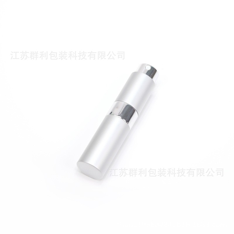 En stock suministro 8ml botella giratoria de tres secciones Esencia de perfume japonés aceite esencial mantenimiento líquido sub-botella bolsa de cosméticos