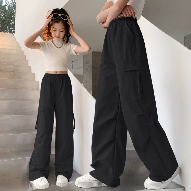 Осенние модные брюки, американский стиль, высокая талия, slim fit, западный стиль