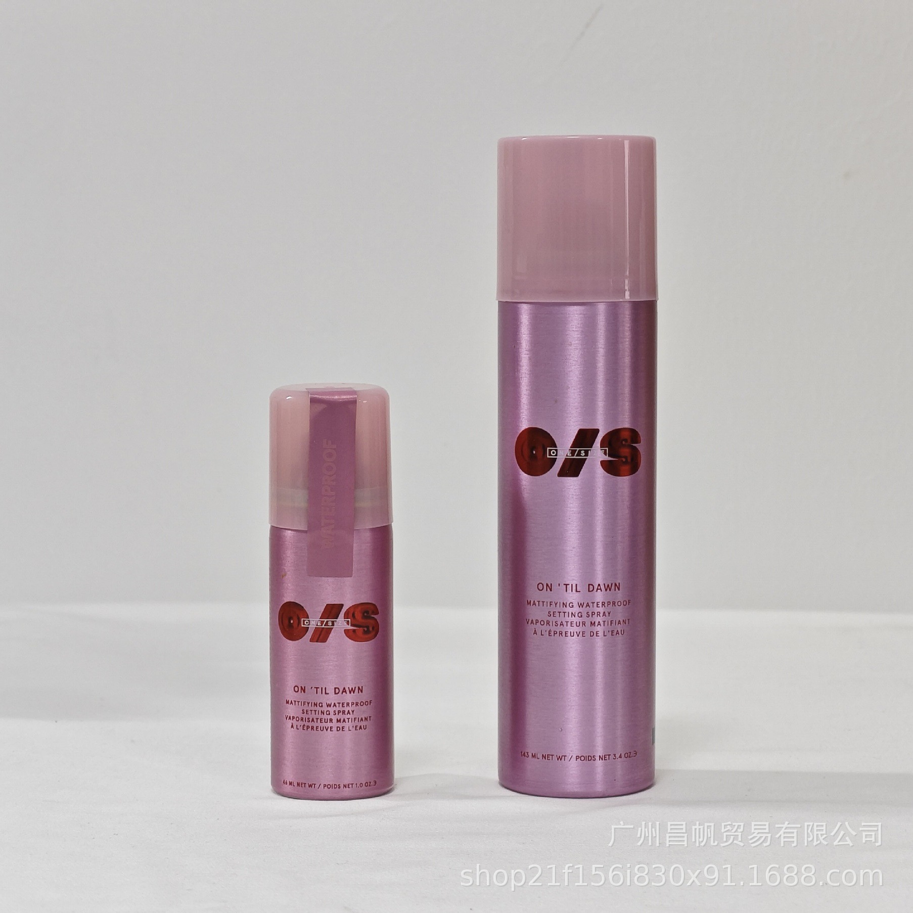 Inventario transfronterizo un tamaño ONESIZE spray de maquillaje impermeable cualitativo spray mate de alta calidad