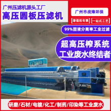杭州压滤机全自动高压压滤机 洗沙制药专用脱水设备圆板压滤机