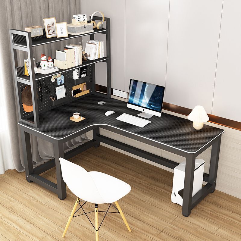Corner Desk Bookshelf Combination Desktop Computer Table Simple Hole Board Student Home Study Table Writing Desk