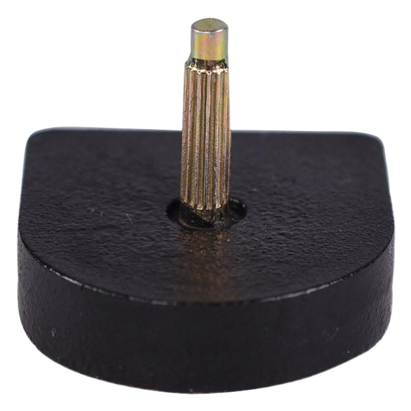 Chaodi negro de uñas gruesas tacón de aguja uñas resistentes al desgaste mudo zapatos de tacón alto zapatos de reparación de talón tianpi accesorios en stock