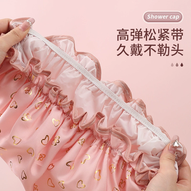 Прочная водонепроницаемая shower cap для детей и взрослых