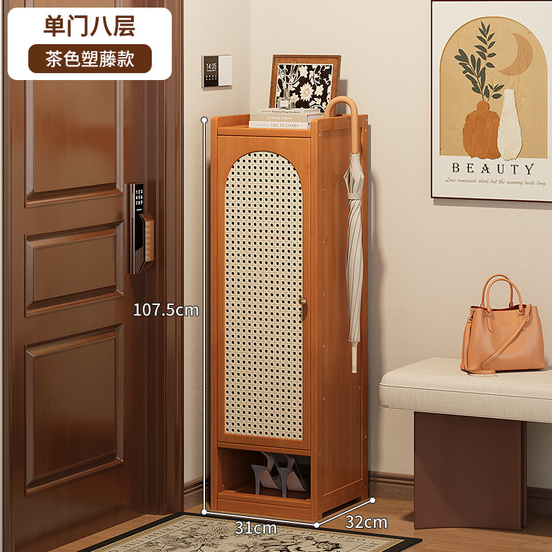 新款家用门口收纳鞋柜省空间窄款入户多层简约鞋架室内简易鞋架子|undefined