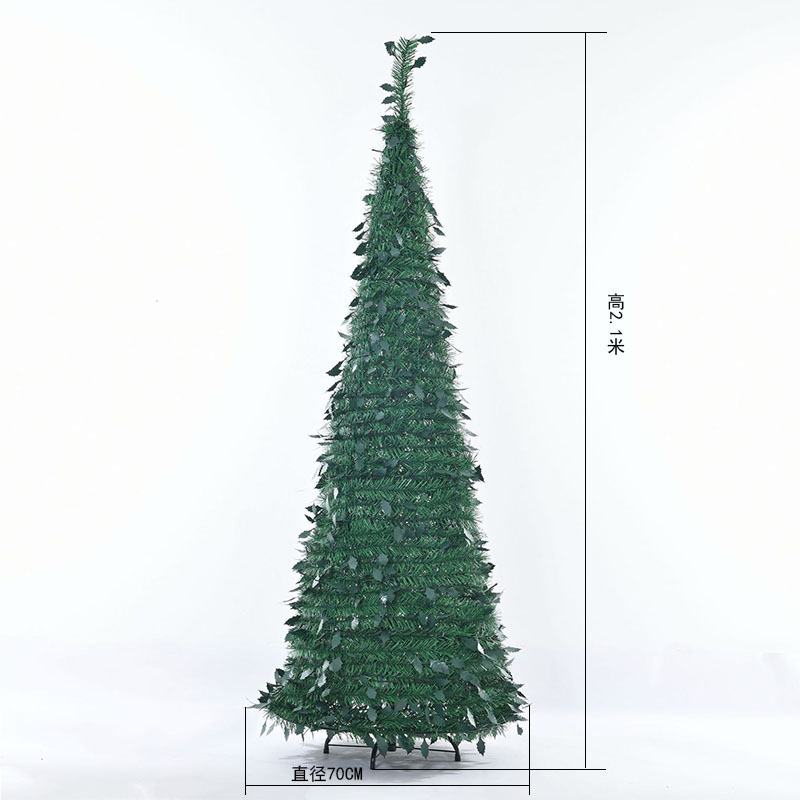 Árbol plegable 2,1 m (sin luz)
