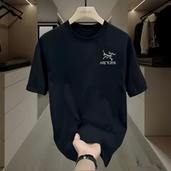 【一折专区】奥特莱斯专柜美式重磅短袖T恤宽松夏季圆领上衣
