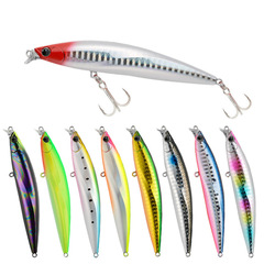 Lure Minnow Artificial Floating Minnow 13g Long Range Sea Fishing Lure Flathead Perch 9105