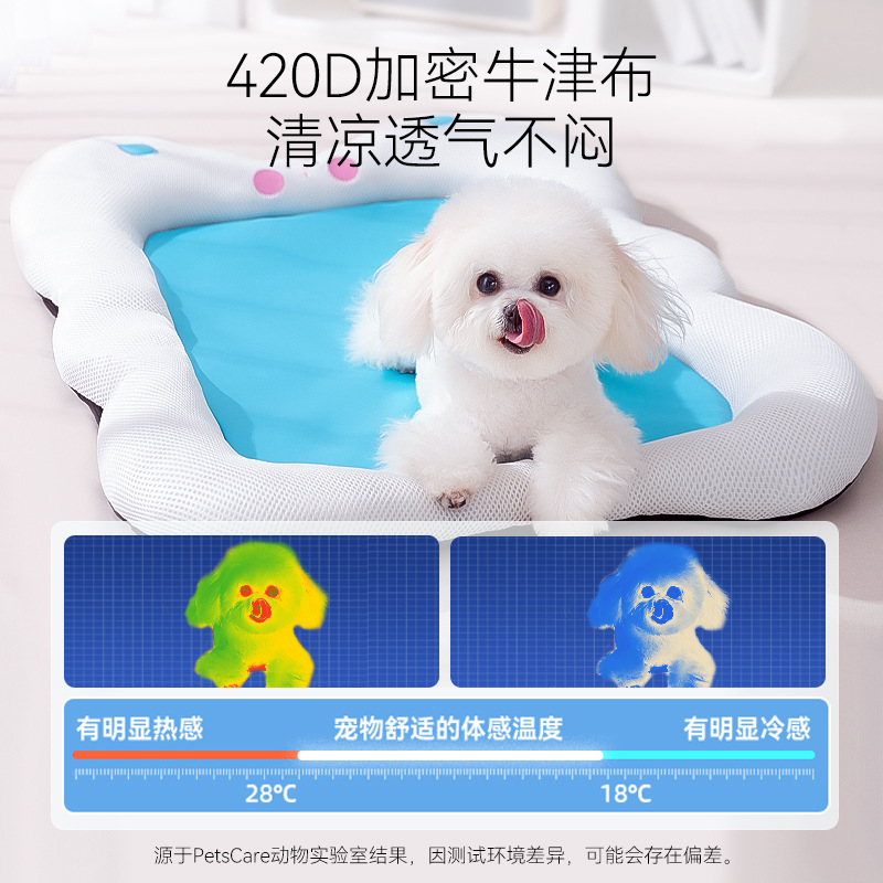 Primavera y verano perros cercanos perros pequeños y medianos Teddy verano gatos refrigeración perros cojines perros mascotas felinos