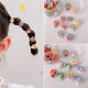 Children's Cartoon Thumb Hair Ring Girls' Baby Tie Small Twig Twig Twig Twig Hair Rope Cute Not Harm Hair Elastic Good Head Rope