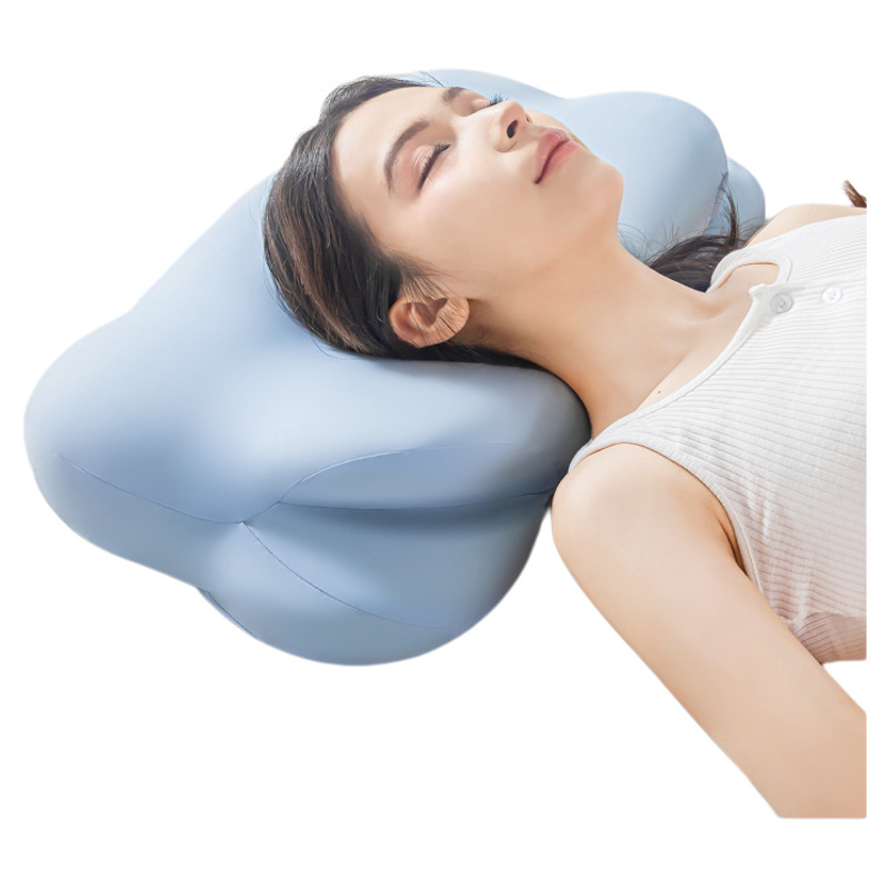 草本云朵枕头护颈椎助睡眠侧睡颈椎枕芯一对睡觉专用记忆棉护颈枕|undefined