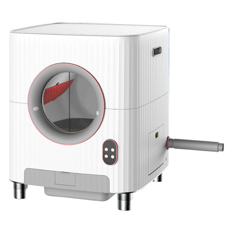 Закрытый Интеллектуальный автоматический кошачий Туалет большой емкости кошачий Туалет Дезодорант дистанционного управления кошачий Туалет Автоматическая уборка экскрементов