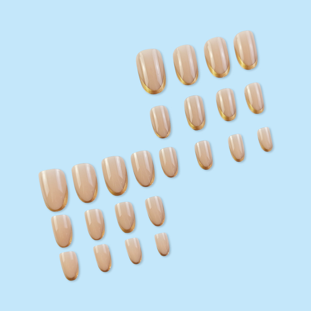Uña de uso, manicure francesa de estilo simple, manicure de alto nivel, manicure de uso, manicure cortas y medianas. image 5