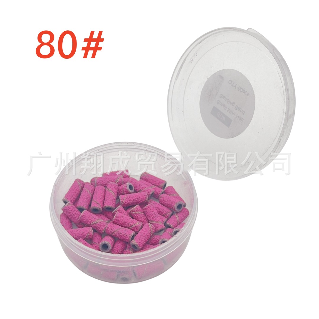 Internet celebridad anillo de arena de uñas de tamaño pequeño rodamiento mini conjunto anillo de arena núcleo del eje manicura removedor de uñas cabeza de molienda 3,1mm