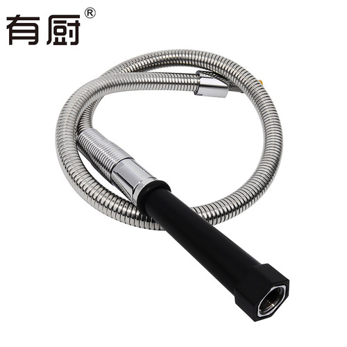 Stainless steel flexible pipe high pressure explosion proof 304 stainless steel 96cm kitchen faucet hose
