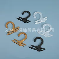 Новый пластиковый крючок трехцветный пластиковый пакет упаковочный крючок торговый центр носки упаковка крючок 2-словный крючок Оптовая Продажа с фабрики