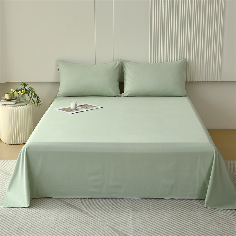 Sábanas de algodón moderno simple 100% sábanas de algodón monocolor sábanas de algodón madre y bebé sábanas de algodón