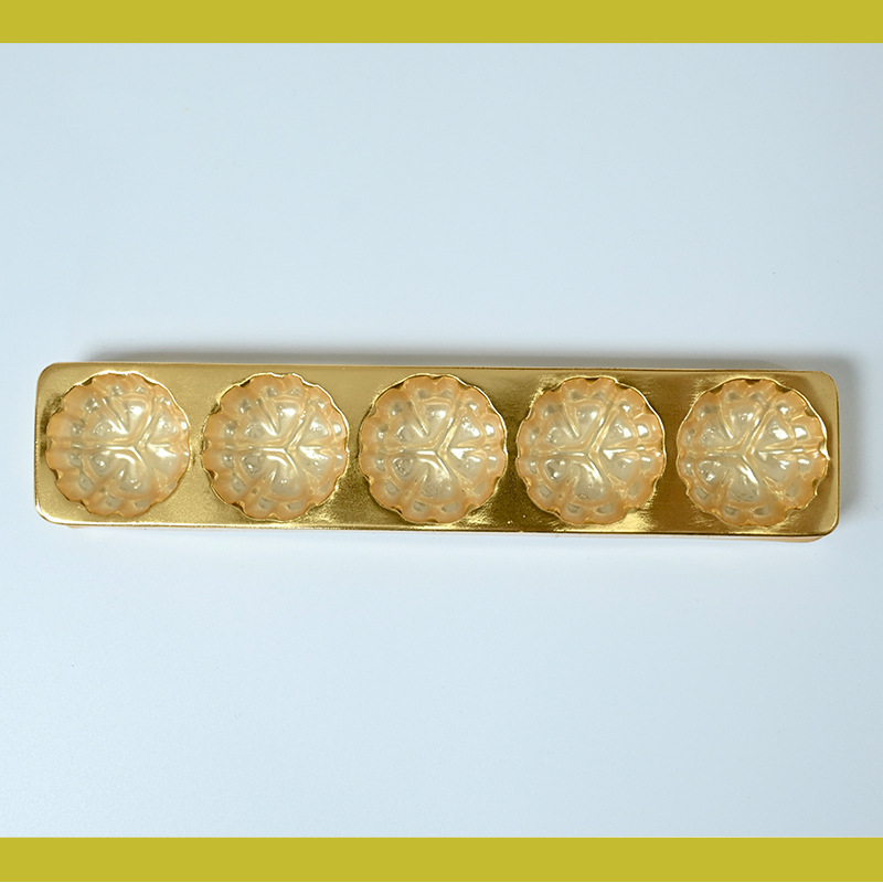 bandeja de absorción de plástico de 5 gránulos en forma de tira cuadrada