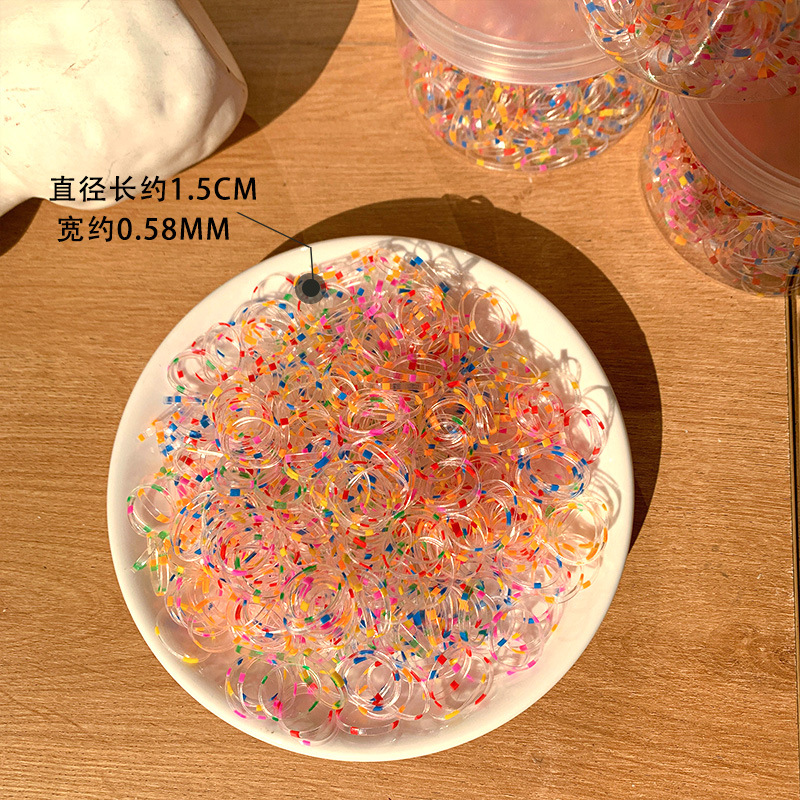 Banda de goma desechable para niños, el cabello del bebé no daña el cabello