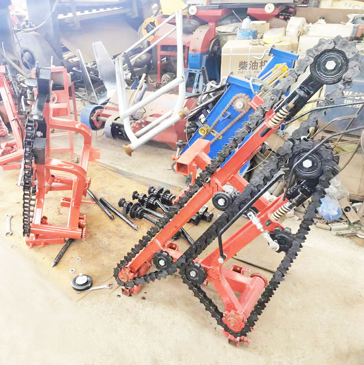 60cm  宽幅 花生收获机 垄上2行花生收割机手扶车带刨花生机