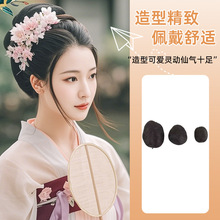 古装汉服假发包增发量垫发球后脑勺垫发包古风发髻造型西瓜发包