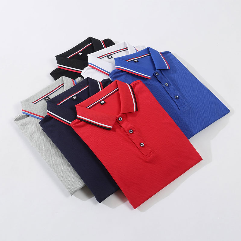 秋装翻领款企业团建工衣制印定logo长袖订作团体服POLO衫定制