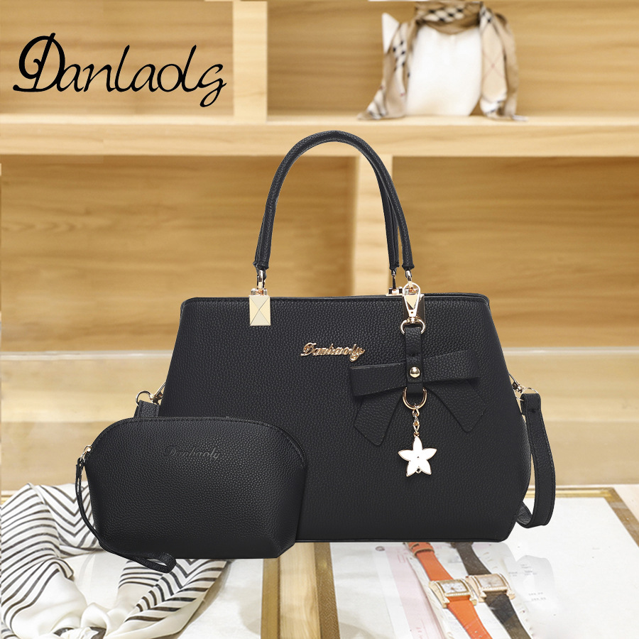 [Productos de Guangzhou] bolso de mujer de gran capacidad otoño 2025, bolso de boda con lazo de alta calidad para mujer