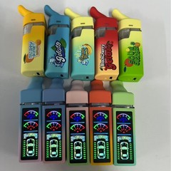 国境を越えた貿易パックマン オールインワン アトマイザー キット 1.0ml マルチカラー ステッカー 10 枚