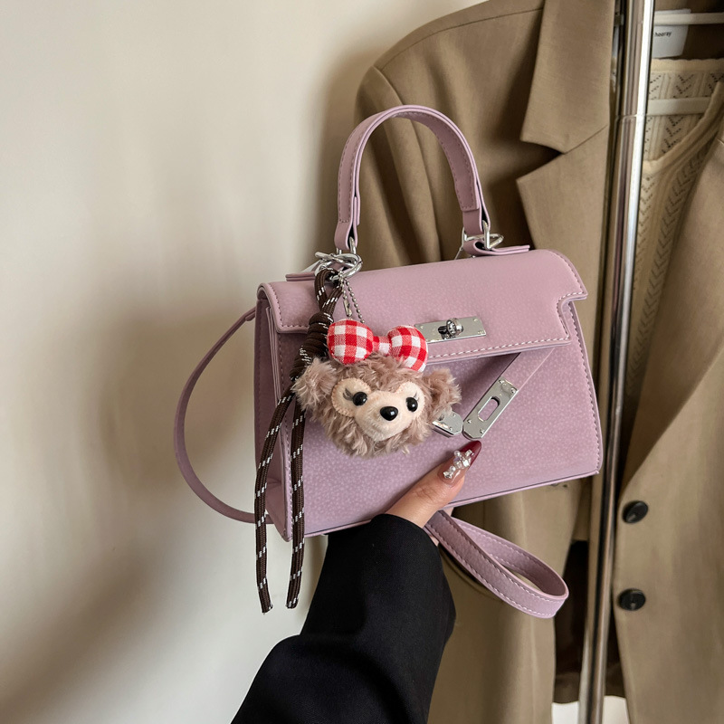 Bolsos de nuevo estilo de verano para mujer 2025 moda de alta calidad bolso de mensajero de un solo hombro bolso de Kelly portátil de nicho