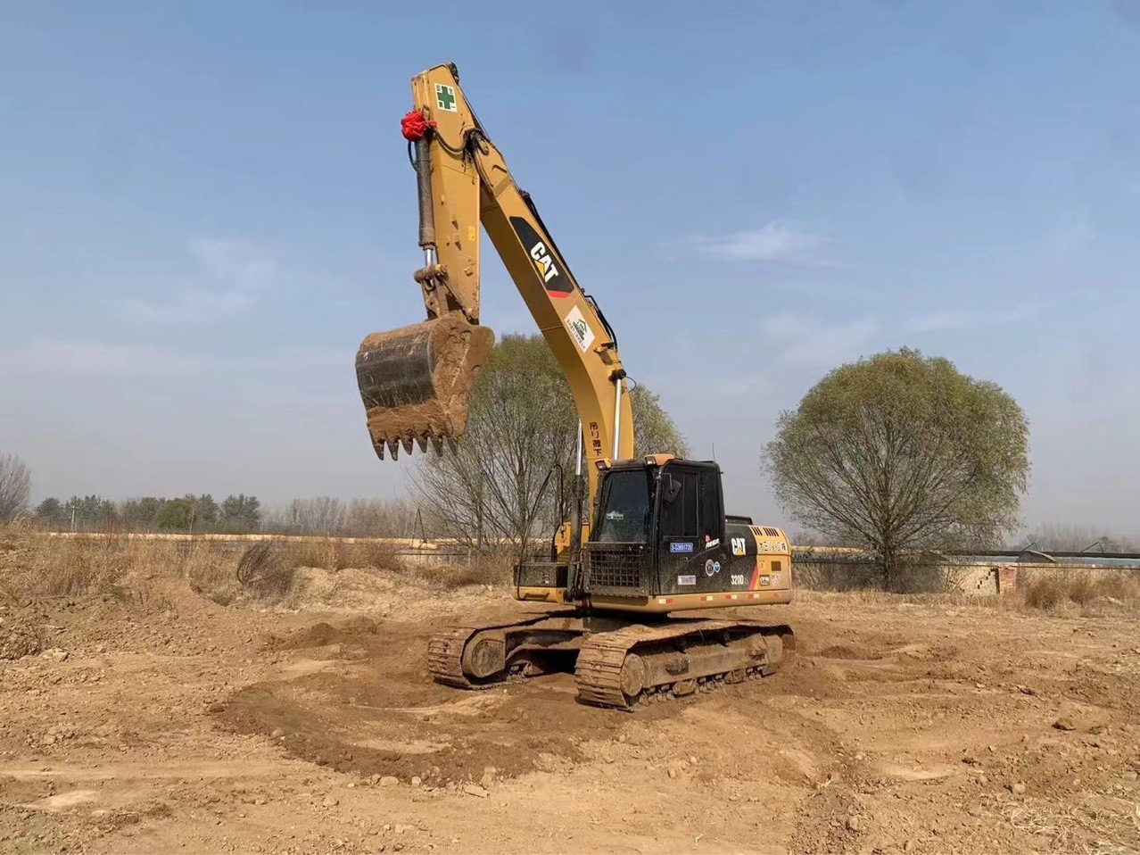 Comercio exterior 320D venta caliente de segunda mano cartel 320 323 línea de exportación de excavadoras