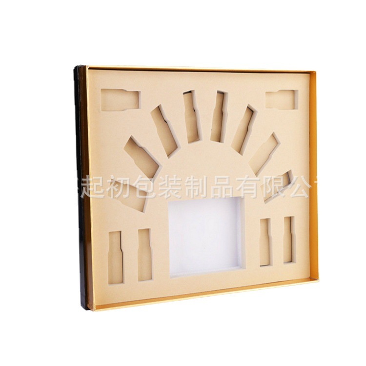 高档保健品优质纸张 翻盖瓦楞纸抽屉式精装纸盒