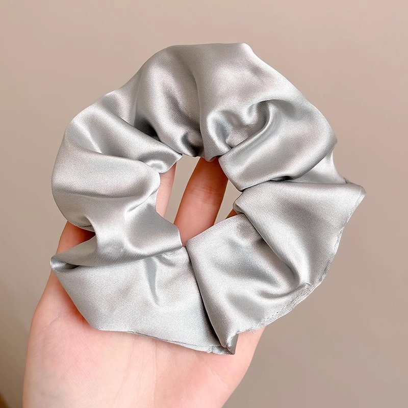 Pequeño fresco estilo retro flor triturada anillo de cabello adornamiento de cabello de niña corazón de cola de caballo intestino anillo de cabello temperamento encaje tocado