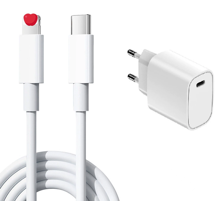 Яблоко, () iPhone17, совместимый зарядное устройство, мобильный телефон, набор зарядки, 20W