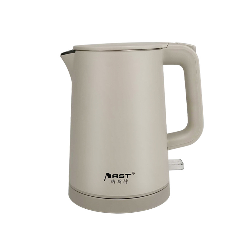 Hotel todo gris hervidor eléctrico hervidor de agua pequeña capacidad hervidor eléctrico aislamiento térmico fábrica de suministros de hotel